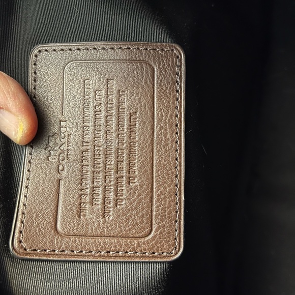 Beautiful Coach Leather C Monogram Laptop Briefcase - Picture 10 of 14